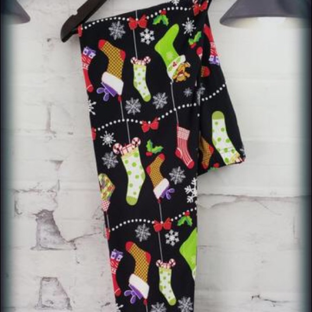 Xmas stocking leggings CURVY